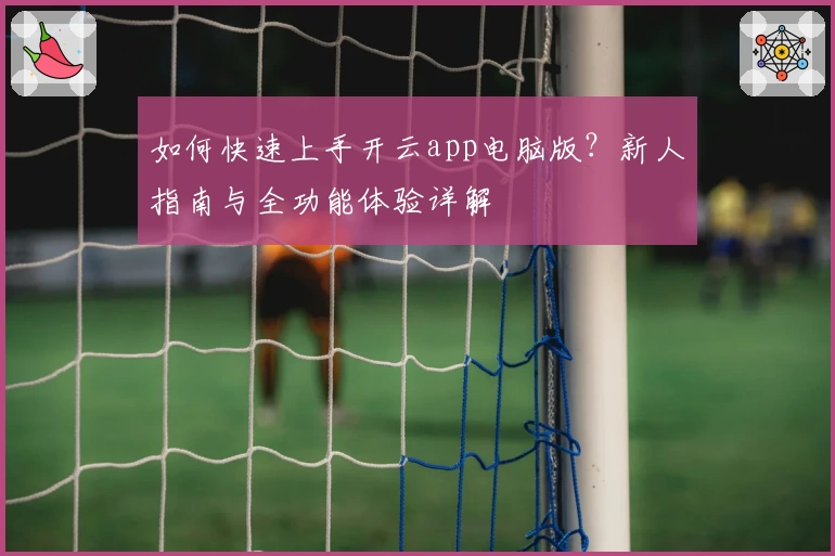 如何快速上手开云app电脑版？新人指南与全功能体验详解
